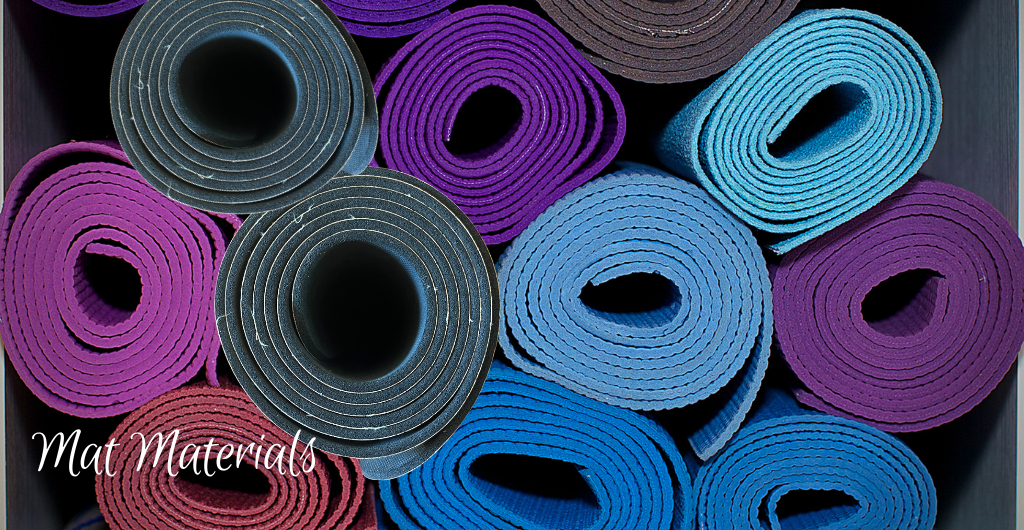 Yoga mat material types hotsell