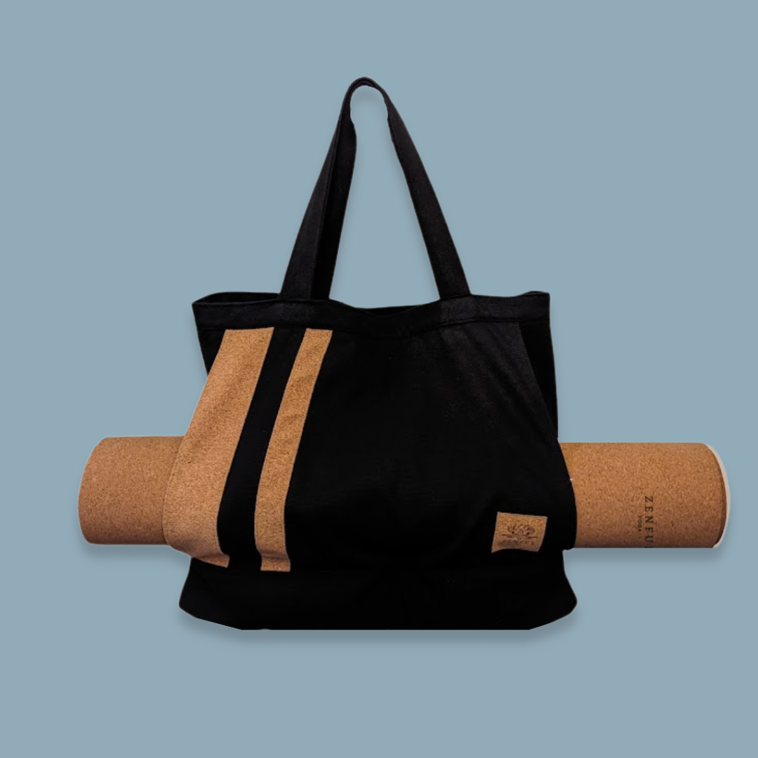 Yoga Mat Bag, Hand Painted Yoga Mat Carrier 