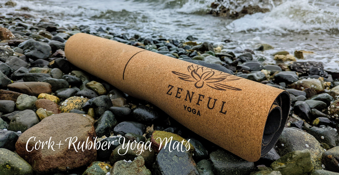 What's the hype with cork and rubber yoga mats?