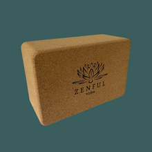 Load image into Gallery viewer, Cork Yoga Block | 6x9in
