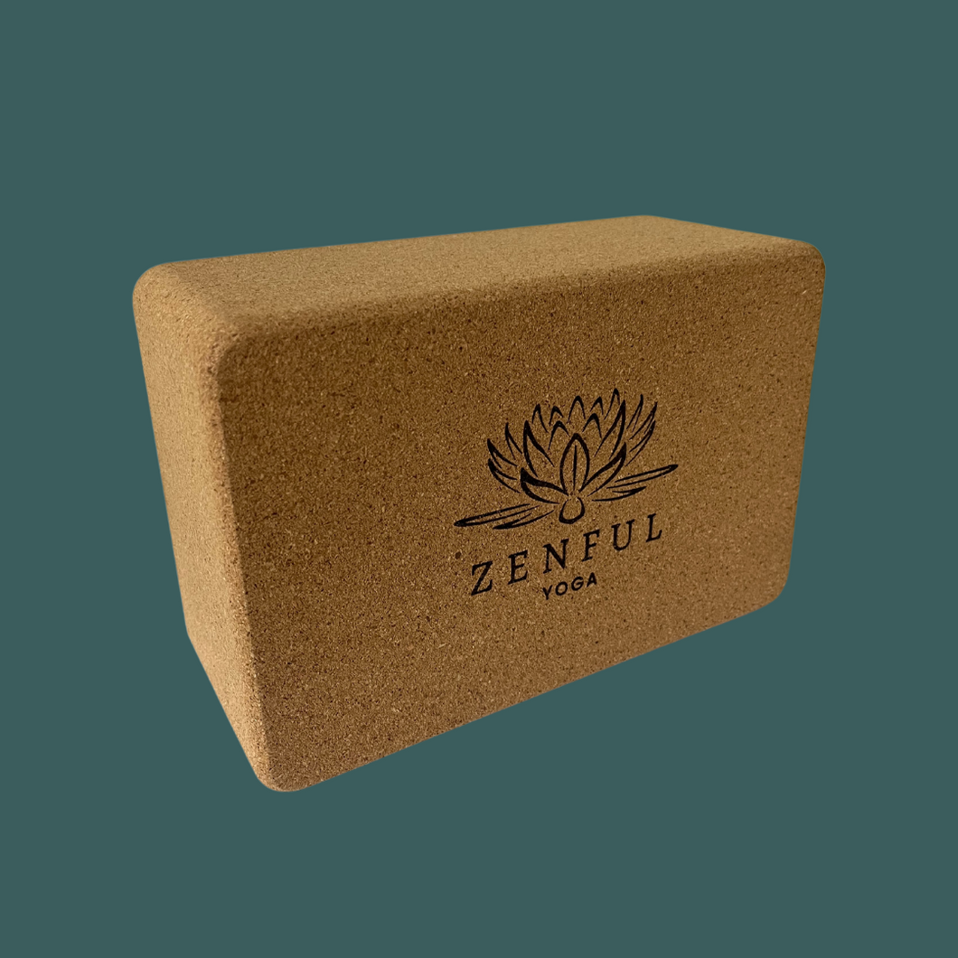 Cork Yoga Block  6x9in – Zenful Yoga