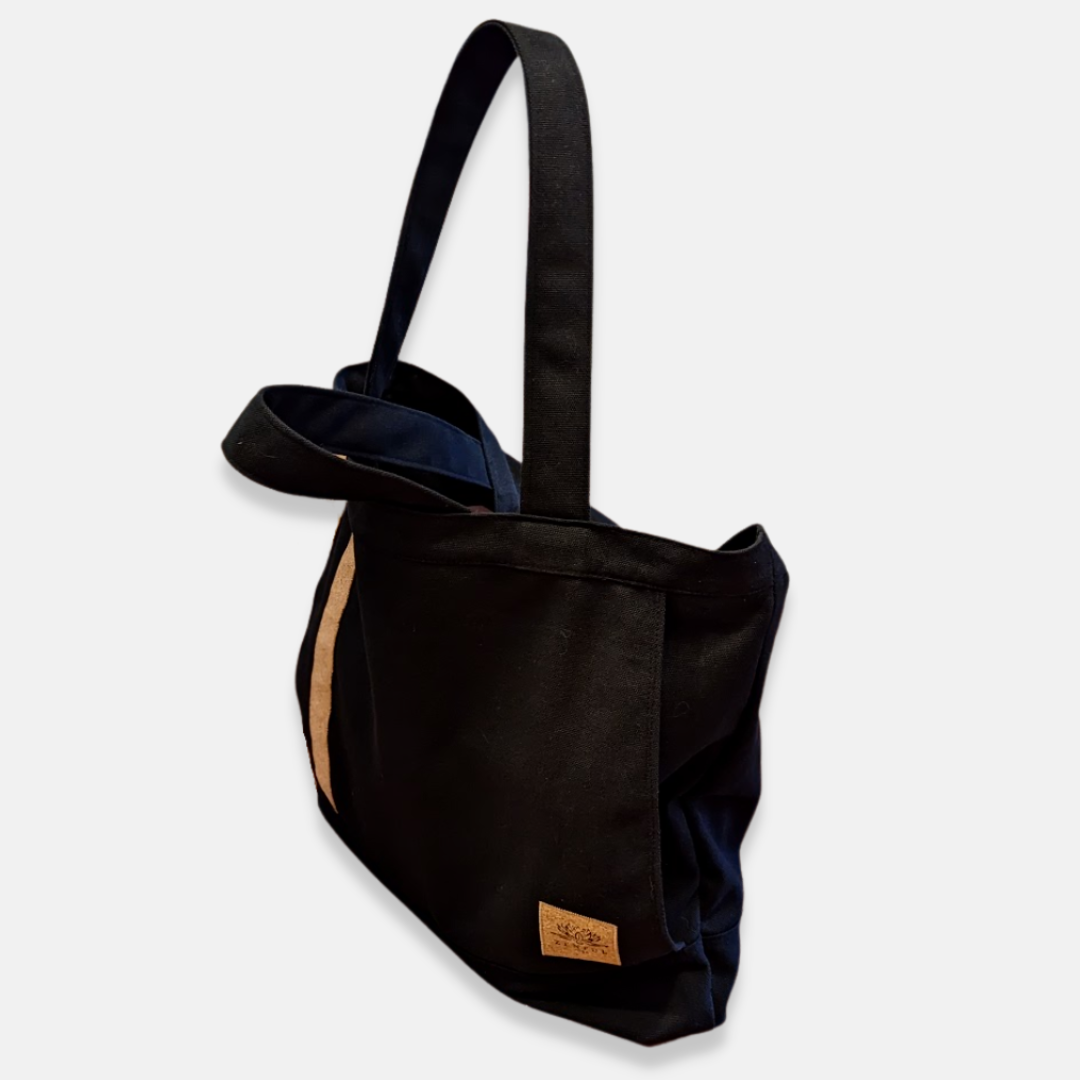  MAGNILAY Black Large Expandable Yoga Bag For Mat