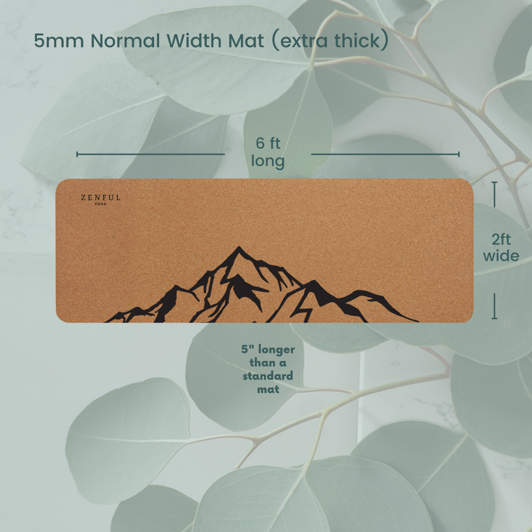 Westcoast Alpine Cork Yoga Mat | 4mm or 5mm