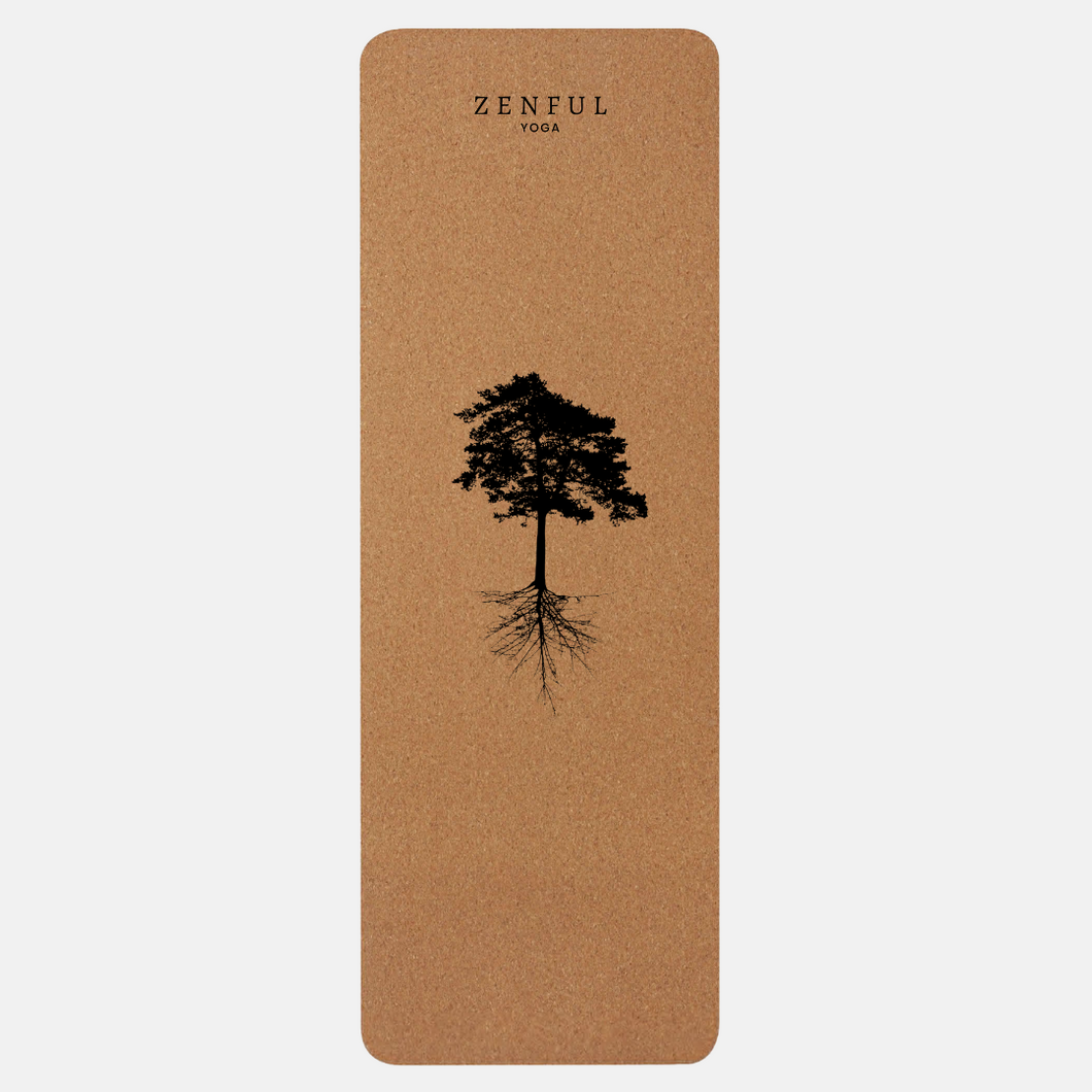 Grounded Roots Cork Yoga Mat | 5mm