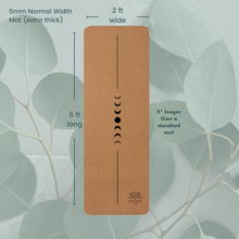 Load image into Gallery viewer, Luna Cork Yoga Mat | 5mm
